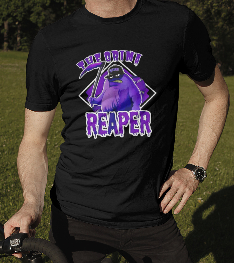 New York Mets The Grima Reaper Queens Baseball Character T-Shirt