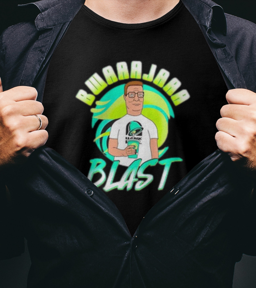 Bwaaajaa Blast Cartoon Retro H Fuel T-Shirt