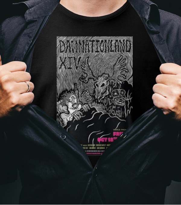 Damnationland XIV Tour World Premiere Friday Oct 18 T-Shirt
