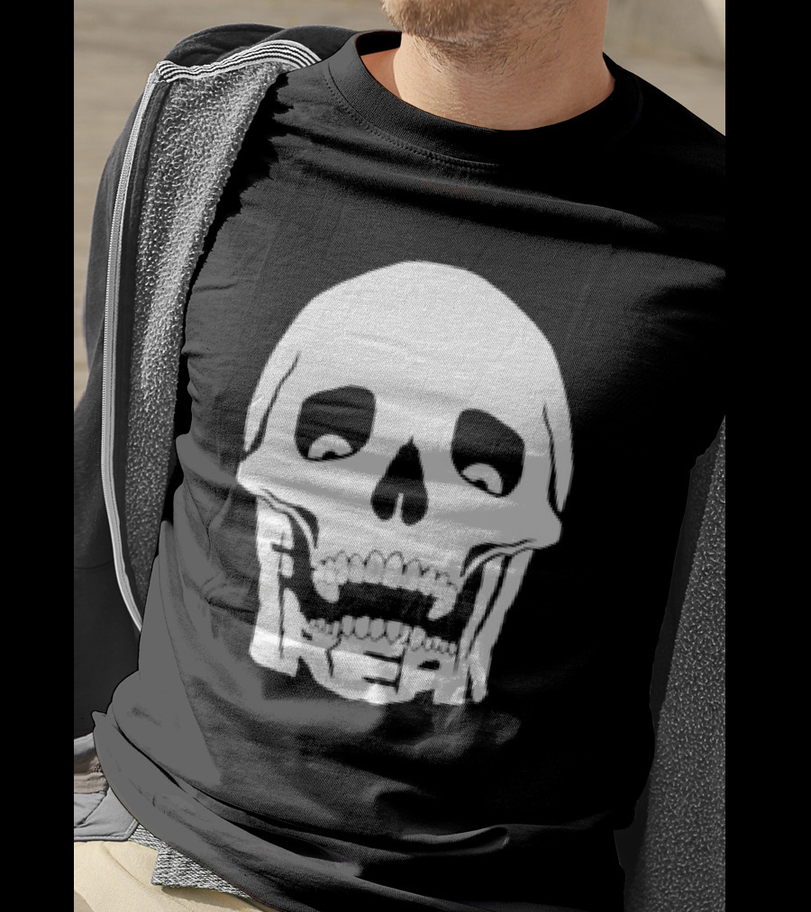 Freak Premium Fluorescent Skull Real T-Shirt