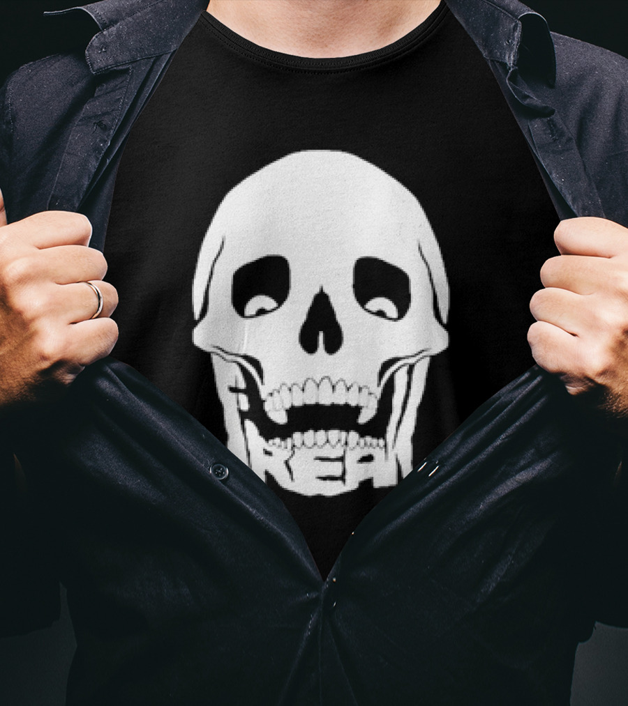Freak Premium Fluorescent Skull Real T-Shirt