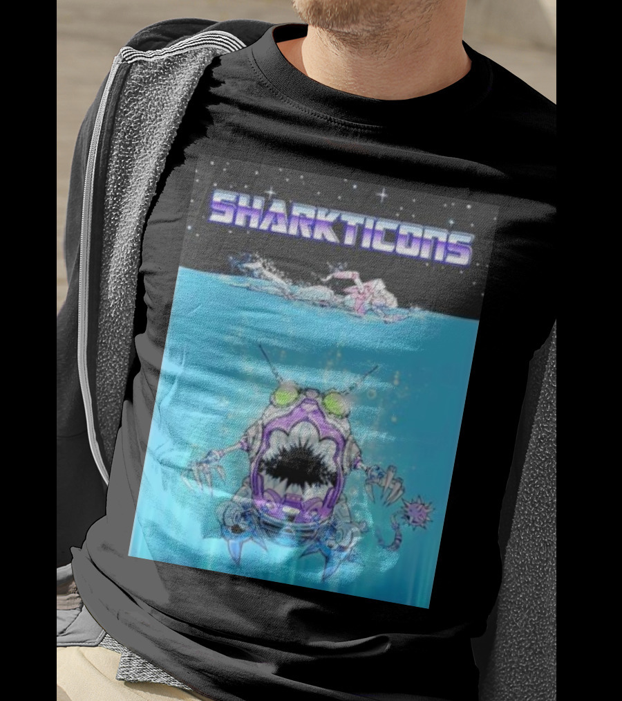Sharkticons Underwater Robot Monsters T-Shirt