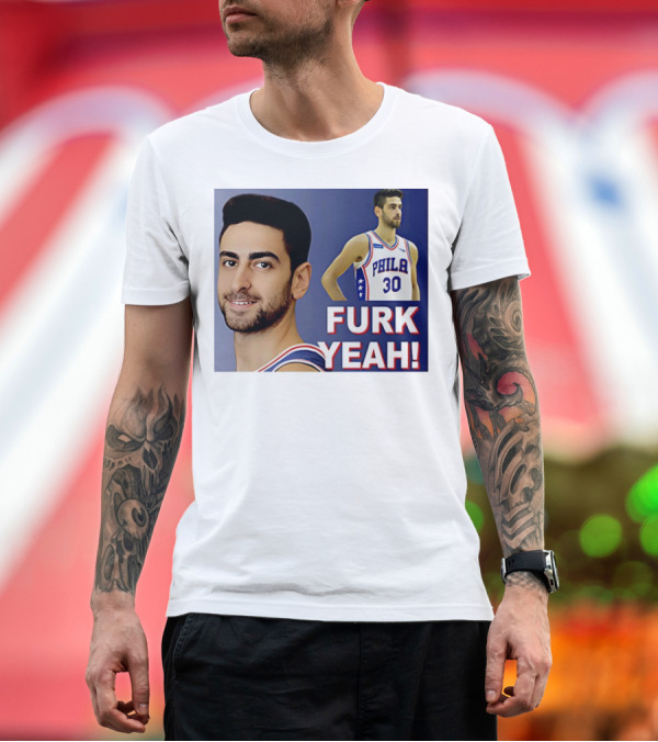 Premium T-Shirt: Furkan Korkmaz Furk Yeah Phila 30 Jersey T-Shirt Furkan Korkmaz Furk Yeah Phila 30 Jersey T-Shirt
