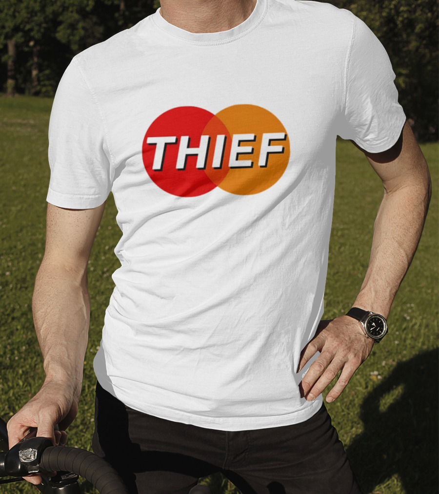 MasterCard Parody THIEF T-Shirt
