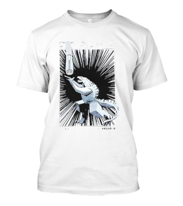 Starship Flight 5 Mecha Dinosaur Space Adventure T-Shirt