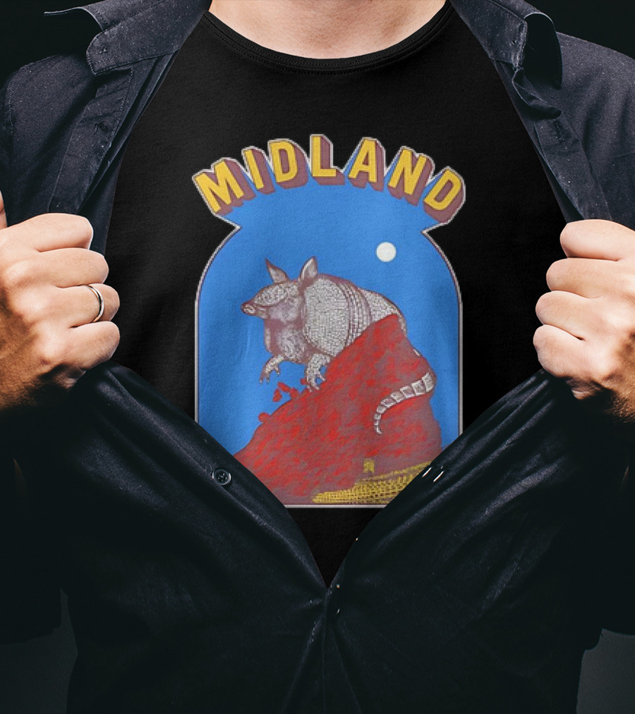 Midland Armadillo At Red Rocks Amphitheatre October 12 T-Shirt