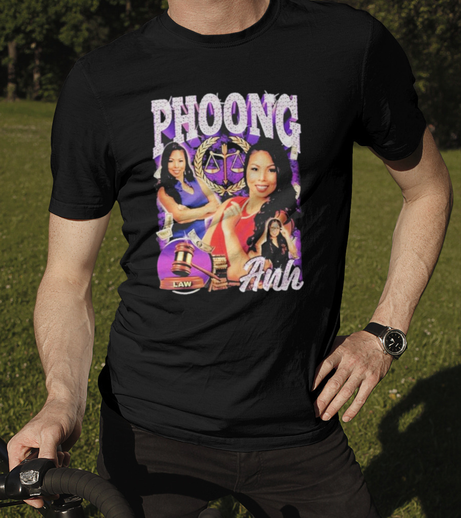 Bay Area Phoong Law Anh With Scales And Gavel T-Shirt