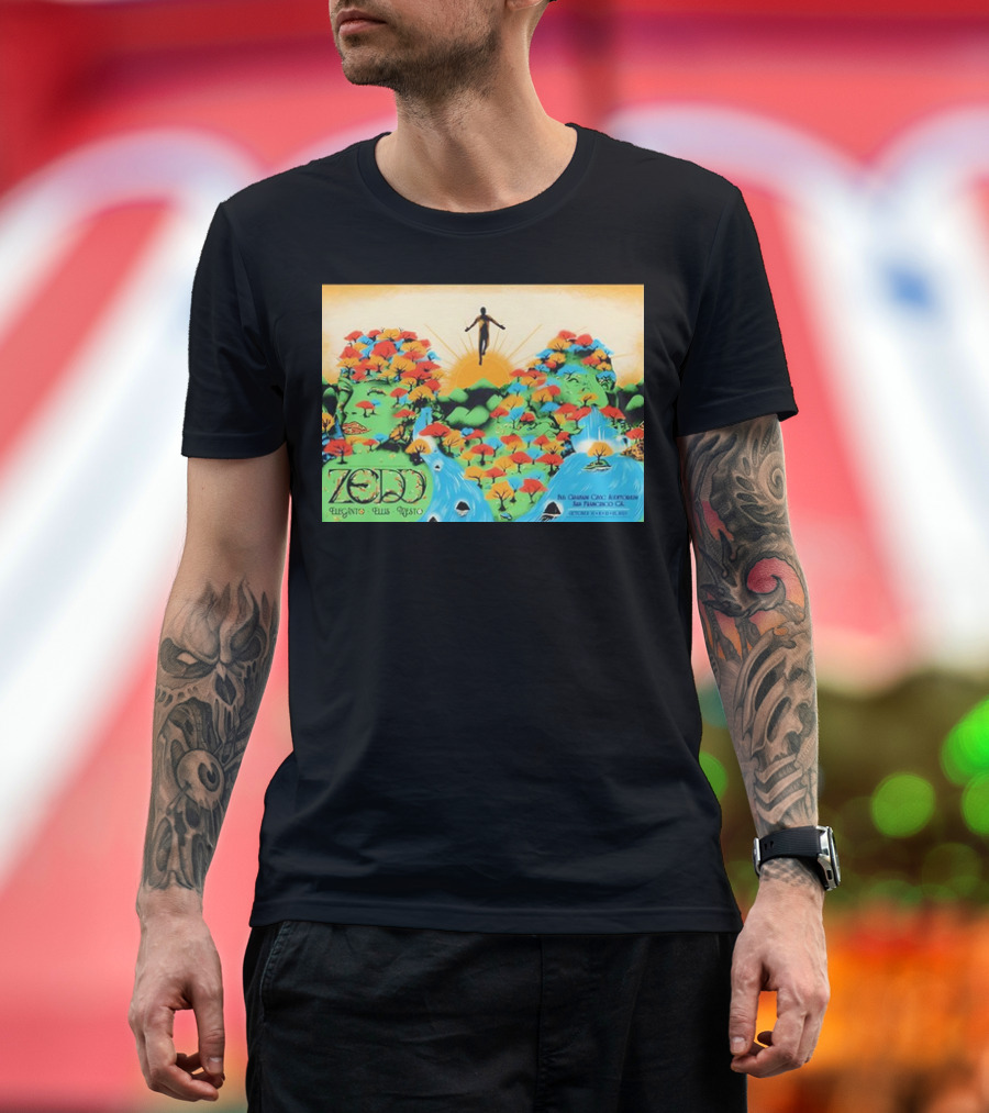 Zedd Electronic Oasis Bill Graham Civic Auditorium San Francisco CA Oct 10-13 2024 Show T-Shirt