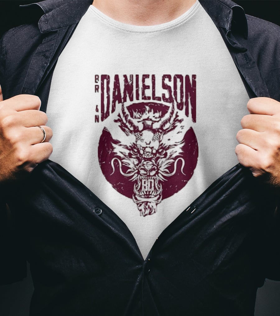 Bryan Danielson Dragon Aew Rnd T-Shirt