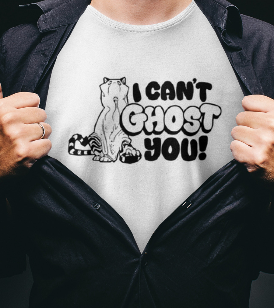 I Can’t Ghost You Tiger T-Shirt