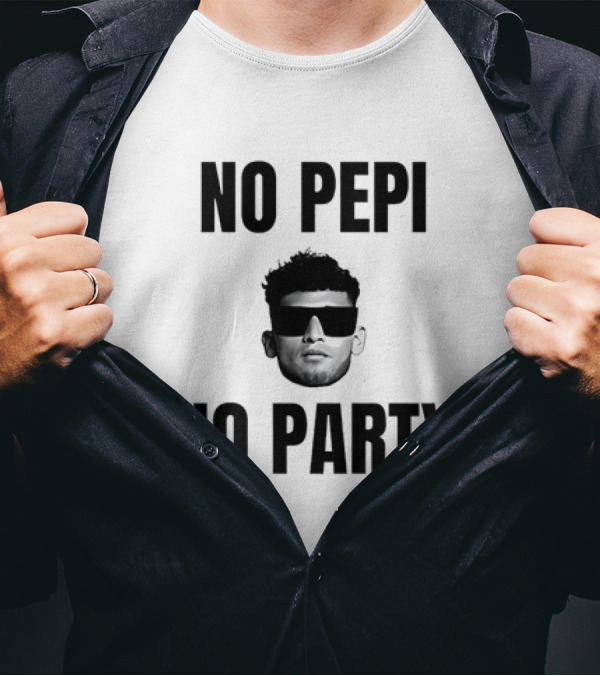 NO PEPI NO PARTY Ricardo Pepi USMNT T-Shirt