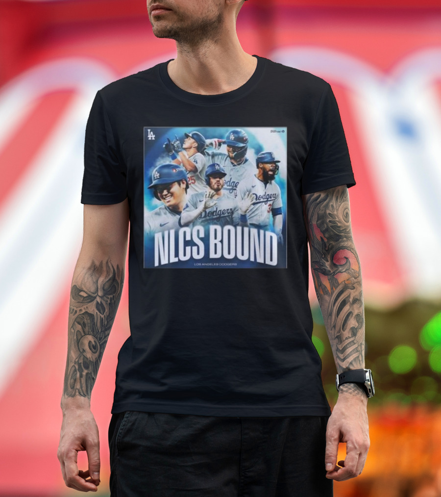 NLCS Bound Los Angeles Dodgers Victory T-Shirt