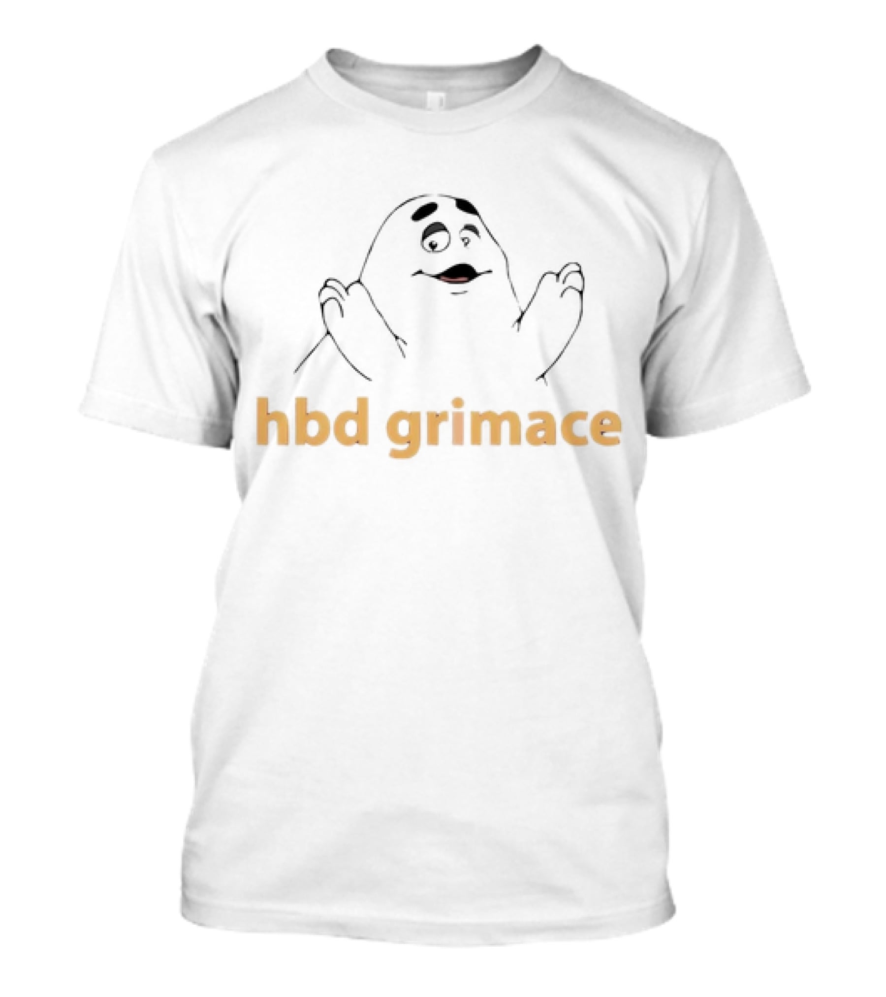 Hbd Grimace Birthday Celebration McDonald's Character T-Shirt