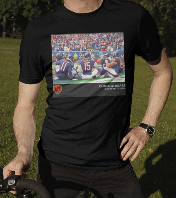 Chicago Bears NFL Game October 13 2024 Week 6 Flash Features T-Shirt