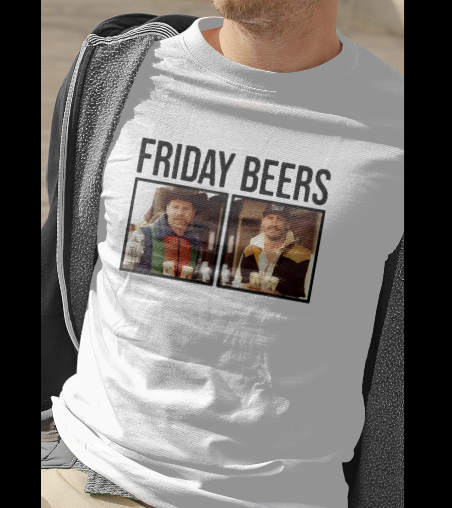 Friday Beers Chase Rice Duo Vintage Look T-Shirt
