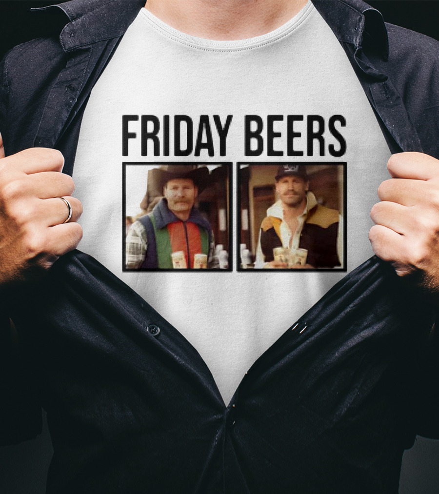 Friday Beers Chase Rice Duo Vintage Look T-Shirt