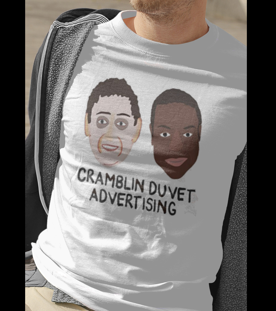 Cramblin Duvet Advertising Faces T-Shirt