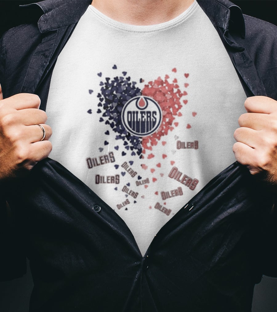 Edmonton Oilers Heart Oilers Passionate Oilers Oilers Oilers T-Shirt