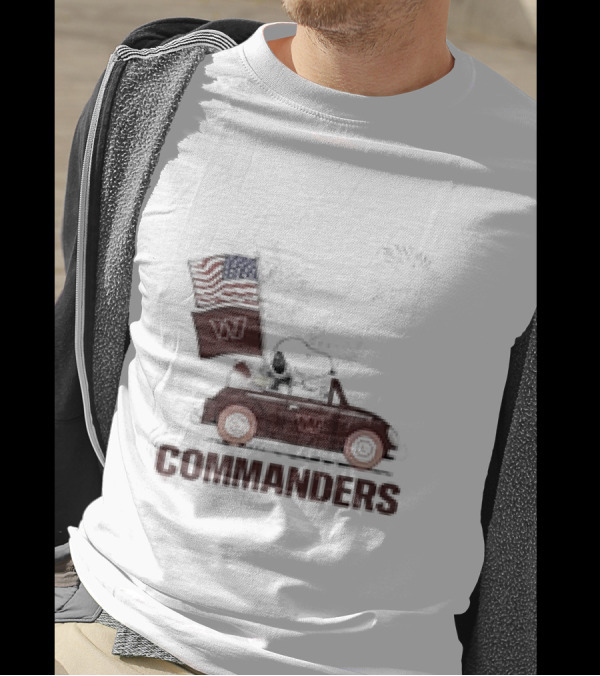 Snoopy Woodstock Commanders 4th Of July T-Shirt