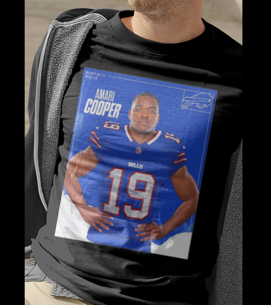 Amari Cooper Buffalo Bills NFL Football Player Card T-Shirt