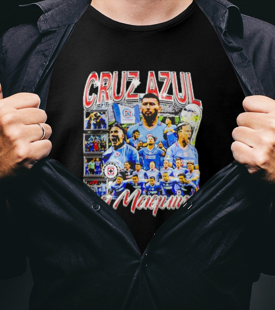 Cruz Azul La Máquina Retro T-Shirt