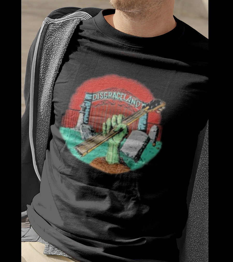 Disgraceland Double Elvis Graveyard T-Shirt