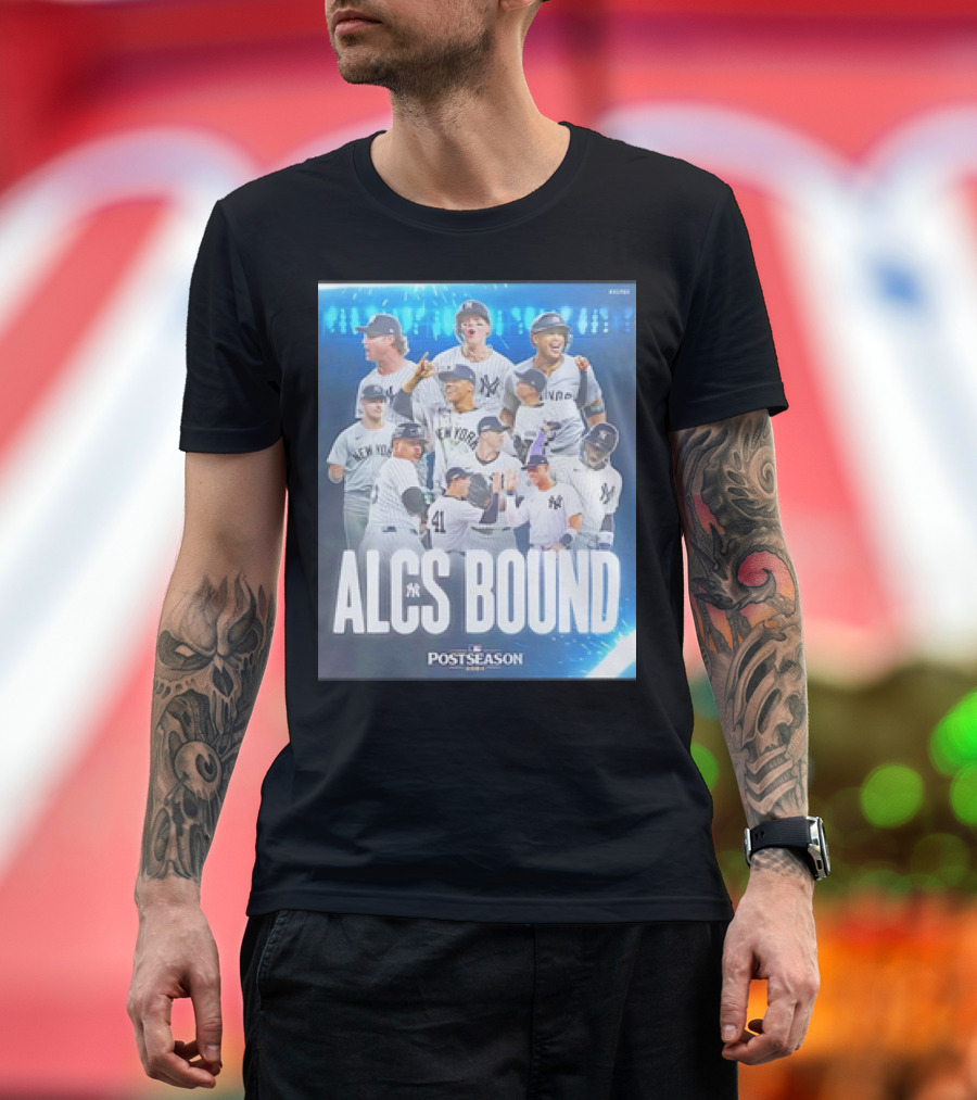 New York Yankees 2024 ALCS Bound Postseason Champions T-Shirt