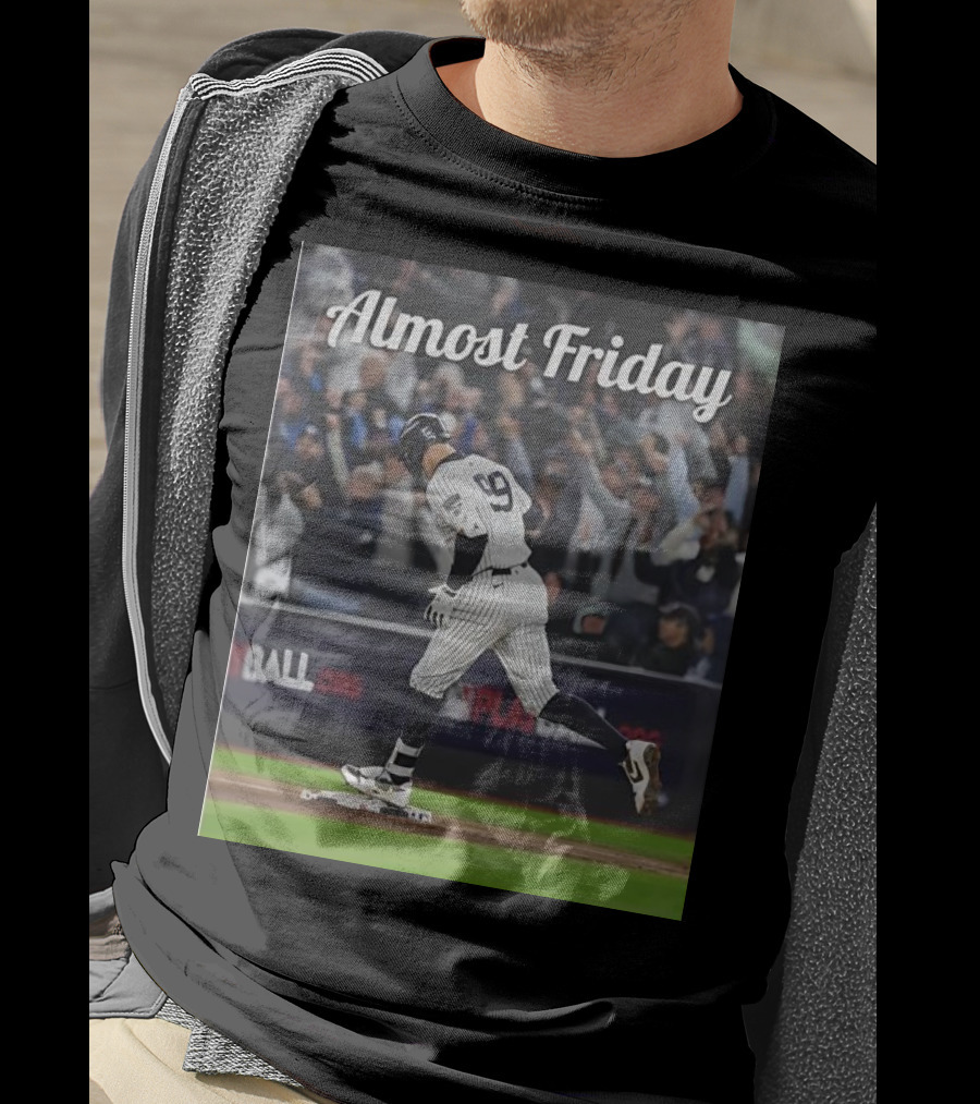 Almost Friday New York Yankees Captain Judge T-Shirt