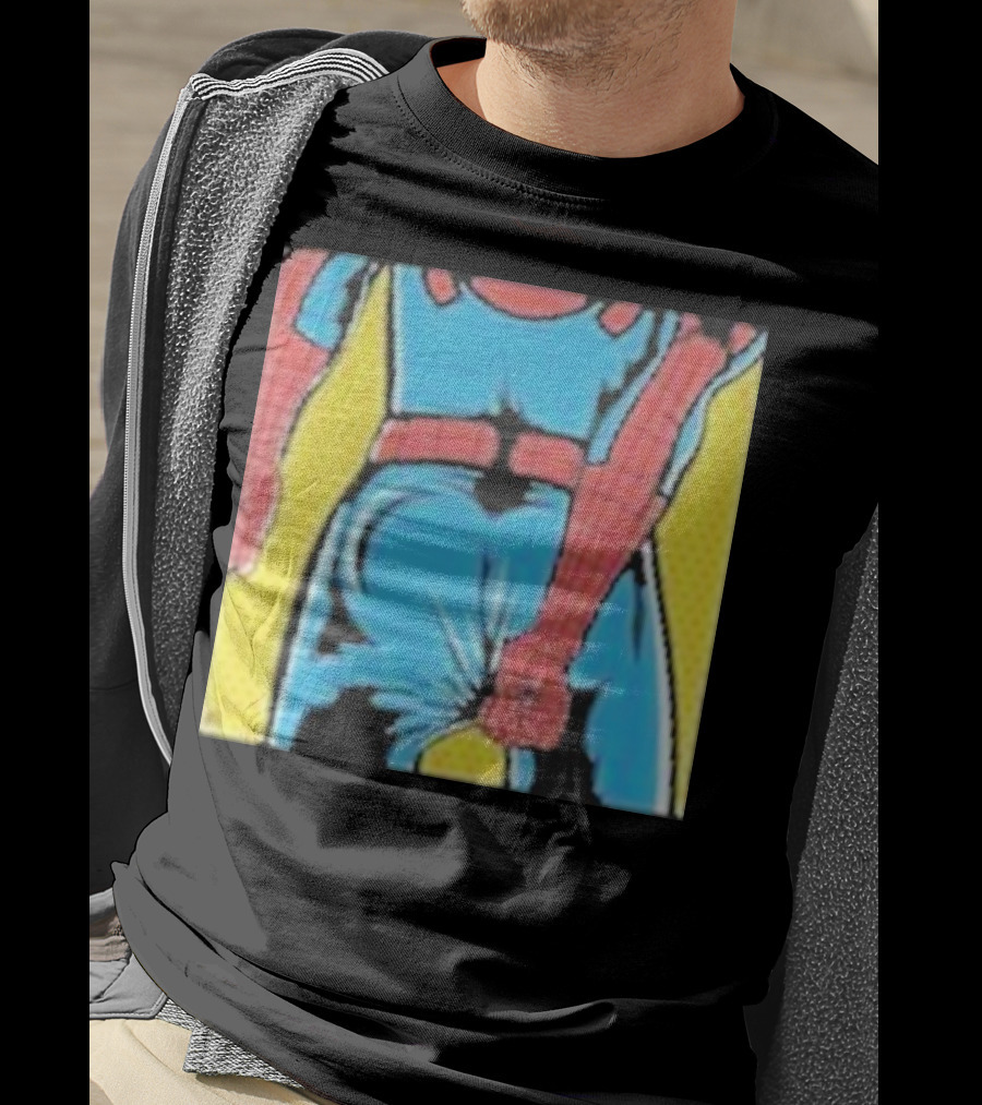 Spider-Man Suit Tightness Issue Visual Pop T-Shirt