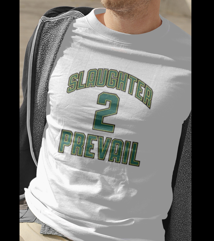 Slaughter 2 Prevail Hockey Jersey Number T-Shirt