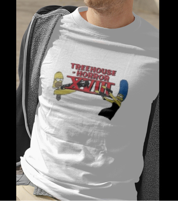 Treehouse Of Horror XVIII The Simpsons Homer Marge Babbitt Revived T-Shirt