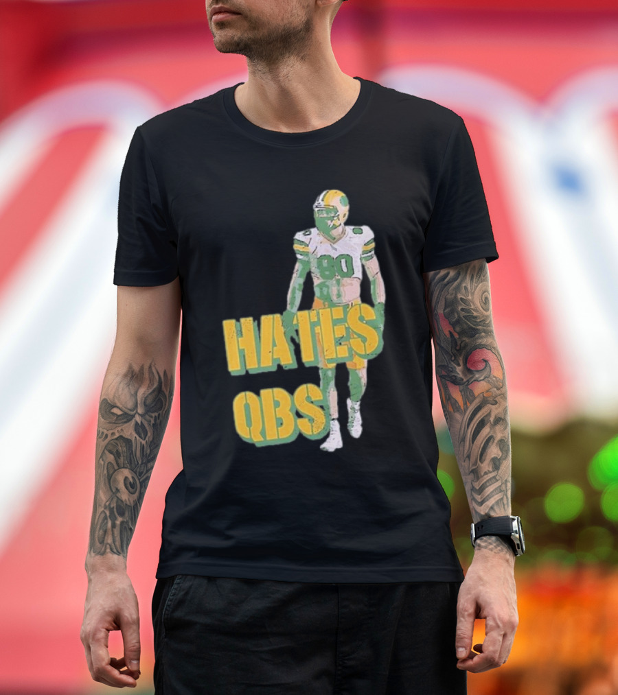 Donald Driver 80 Hates QBs T-Shirt
