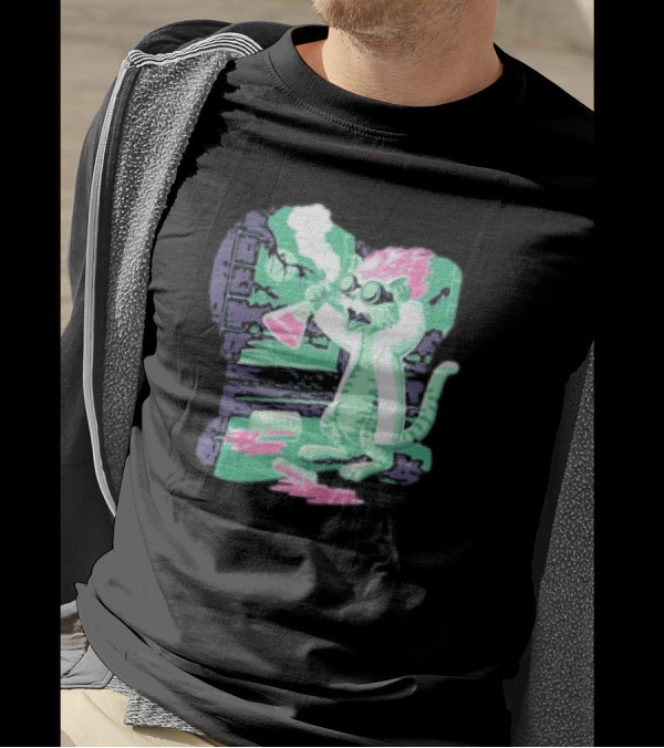 Kyle’s Corner Feline Weird Oct 24-27 Live Oak FL Mad Scientist Cat Lab T-Shirt