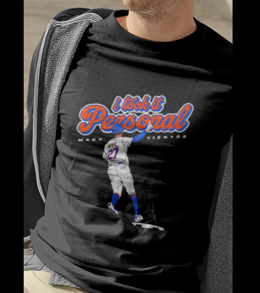 Mark Vientos I Took It Personal New York Mets Vintage T-Shirt