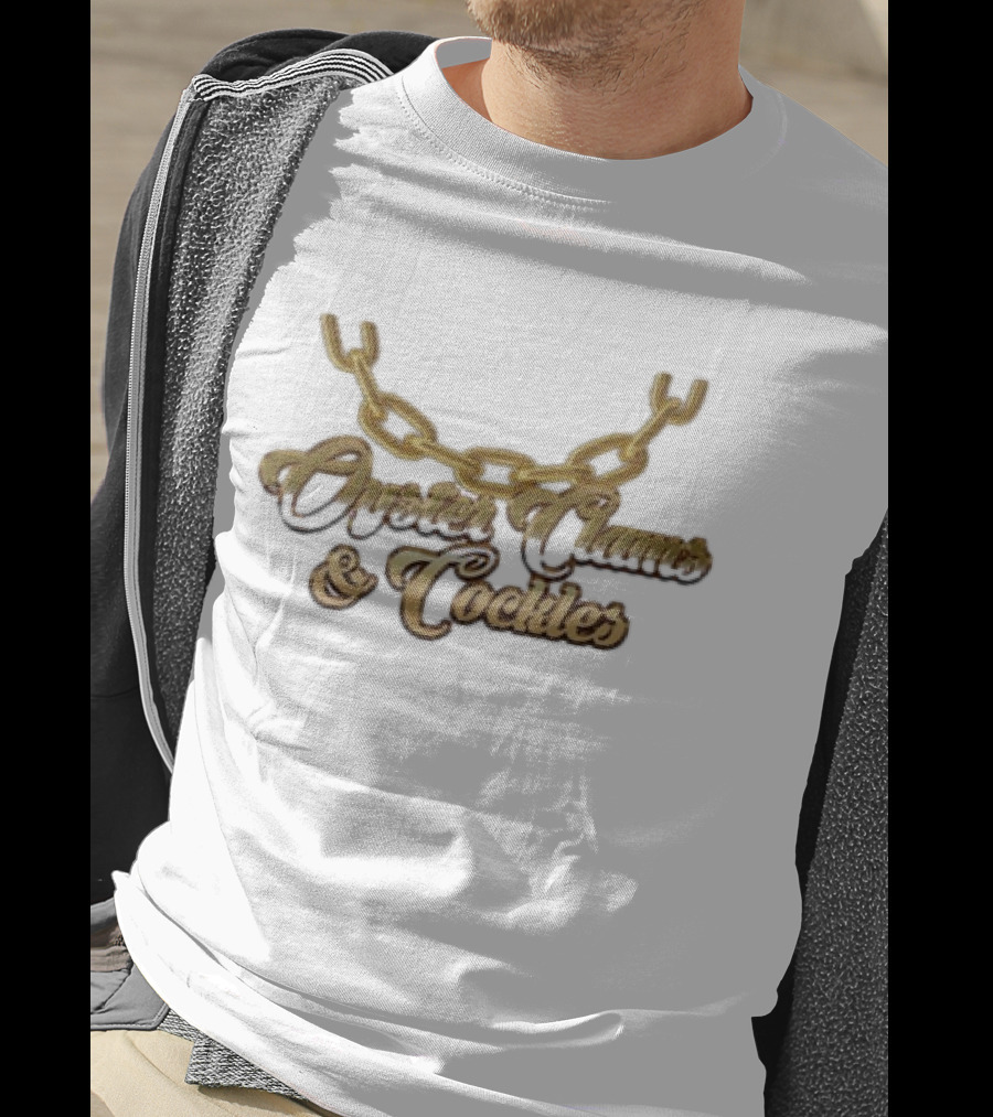 New York Yankees Oyster Clams And Cockles Chain T-Shirt