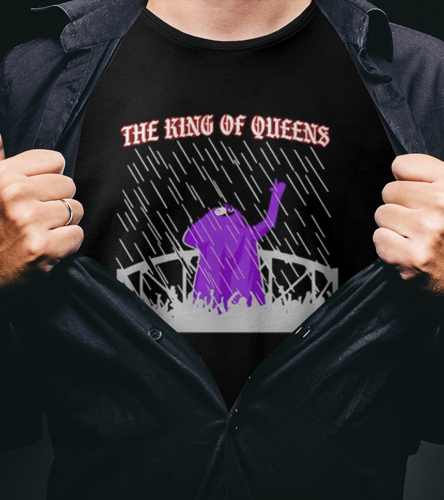 The King Of Queens IN The Purple Rain T-Shirt