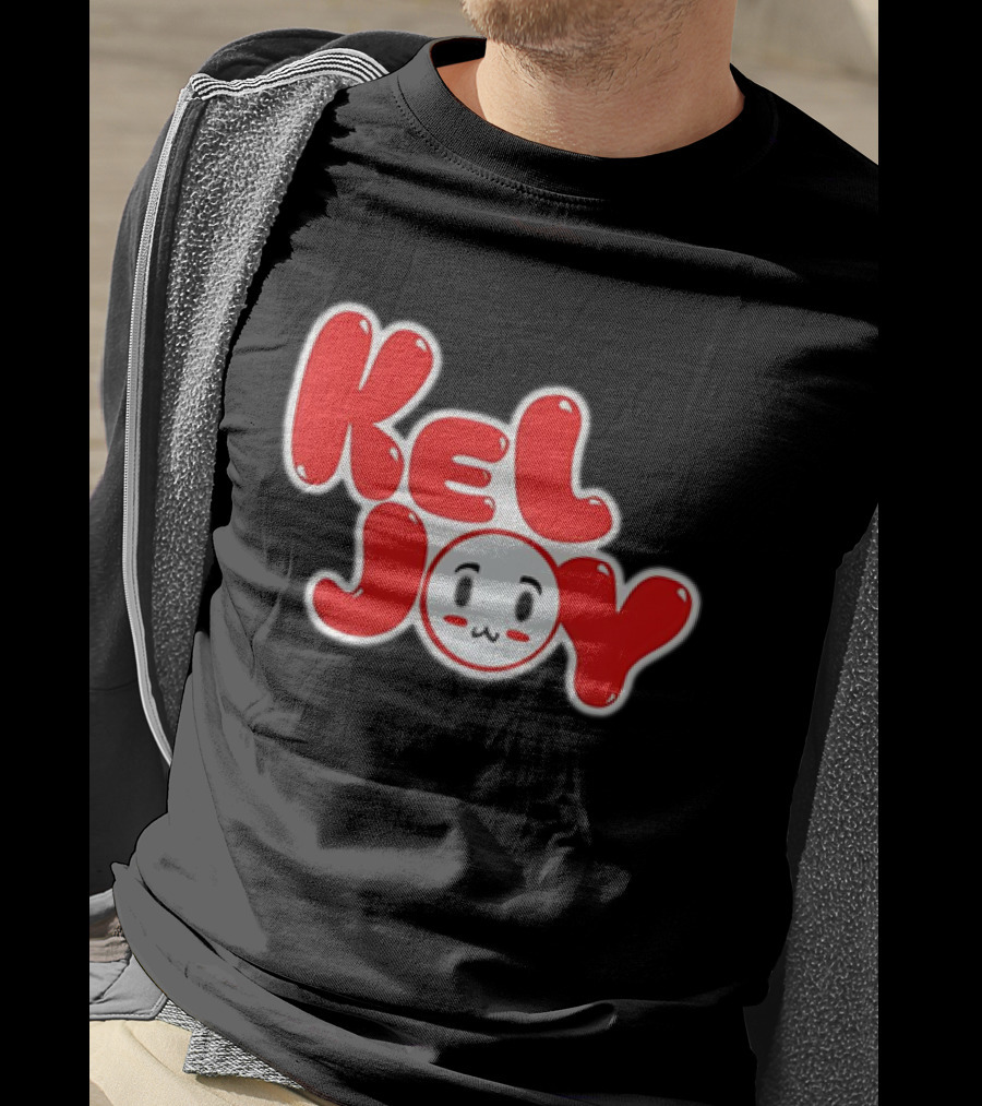 Kel Joy Cute Character Face T-Shirt