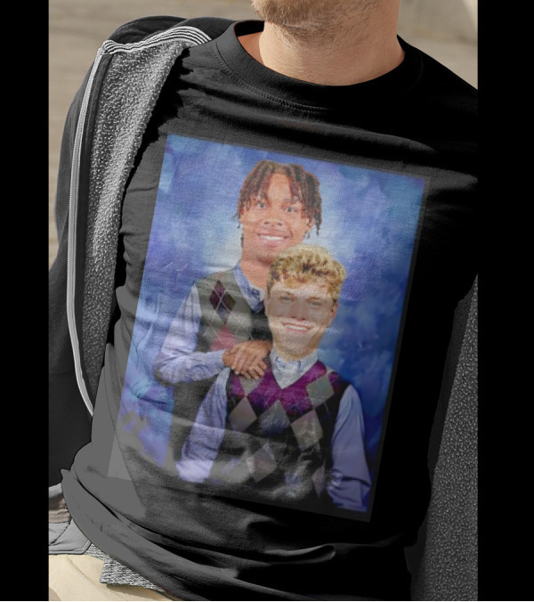Justin Jefferson JJ McCarthy Minnesota Vikings Step Brothers Football Comedy Crossover T-Shirt