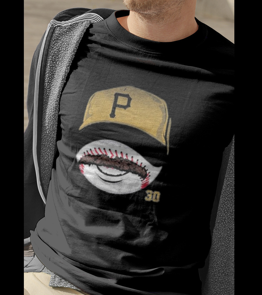 Paul Skenes Pittsburgh Pirates Mustache Baseball Cap 30 T-Shirt