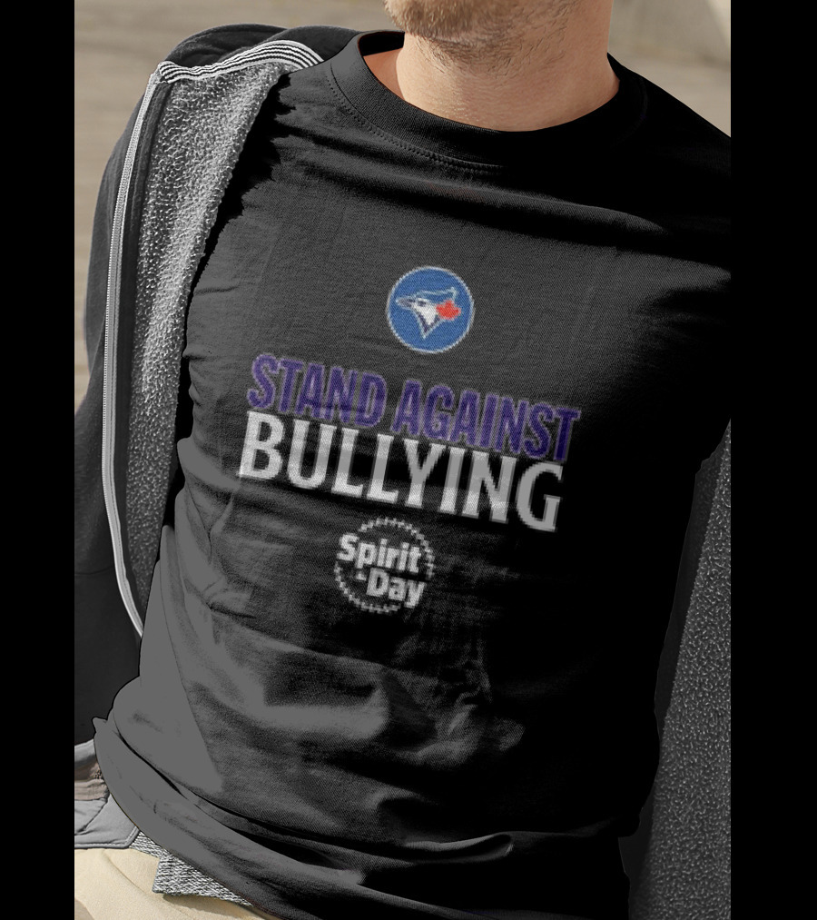 Toronto Blue Jays Stand Against Bullying Spirit Day T-Shirt