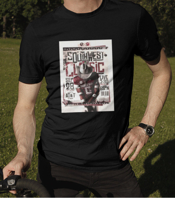 Southwest Classic Texas A&M Aggies Vs Arkansas Razorbacks September 28 Live 2:30 On ESPN T-Shirt