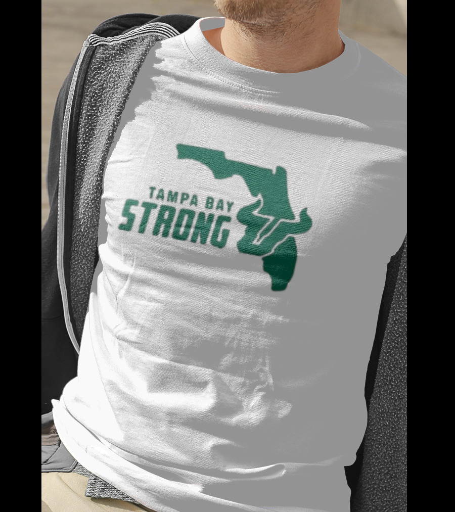 Tampa Bay Strong South Florida Bulls Hurricane Relief T-Shirt