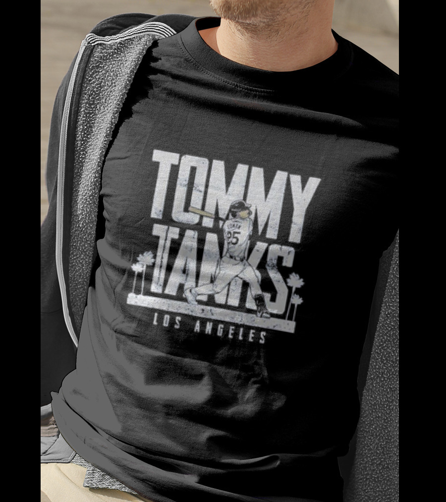 Tommy Edman Tommy Tanks MVP Los Angeles MLBPA Baseball T-Shirt