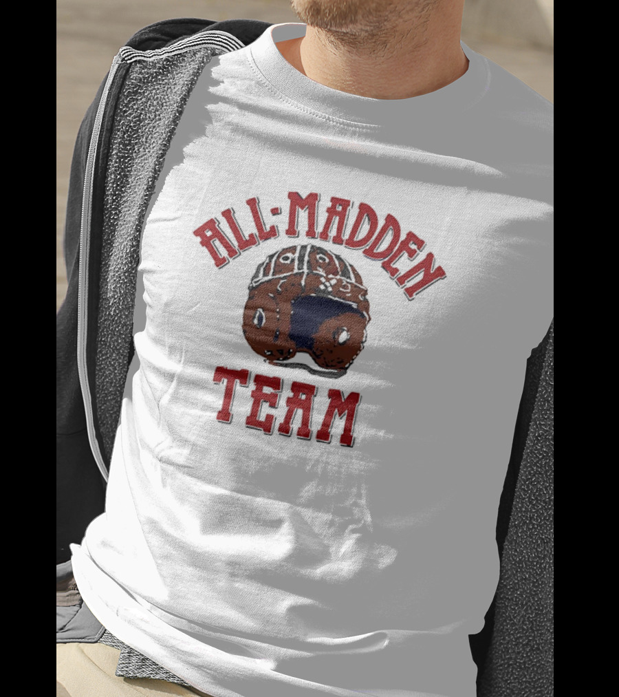All Madden Team 1992 Vintage Football Helmet T-Shirt