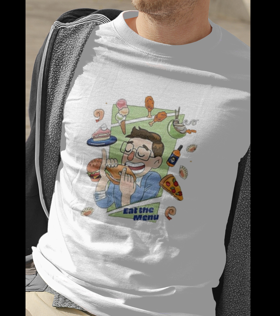 Keith's Food Bounty: Eat The Menu Cartoon Adventure T-Shirt