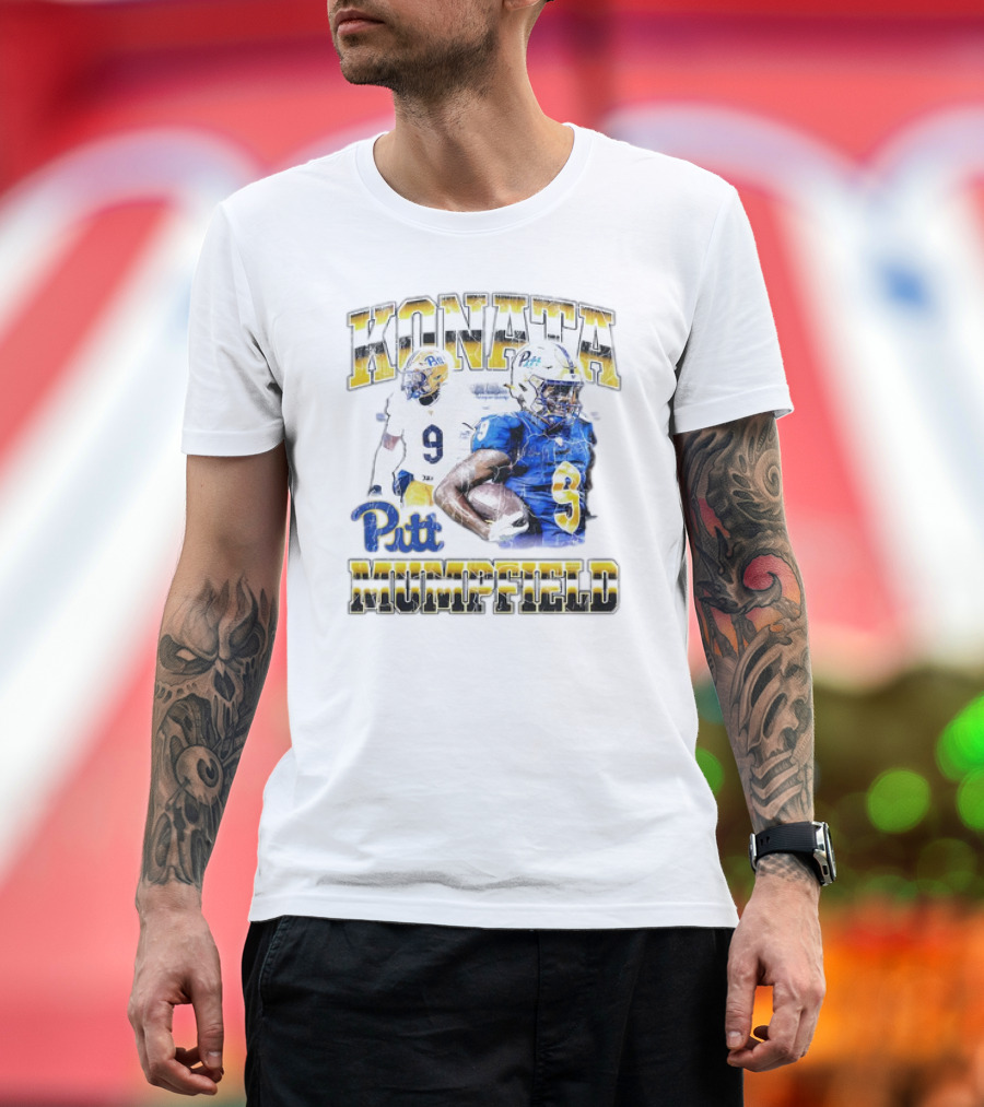 Konata Mumpfield Pitt Football #9 Jersey T-Shirt