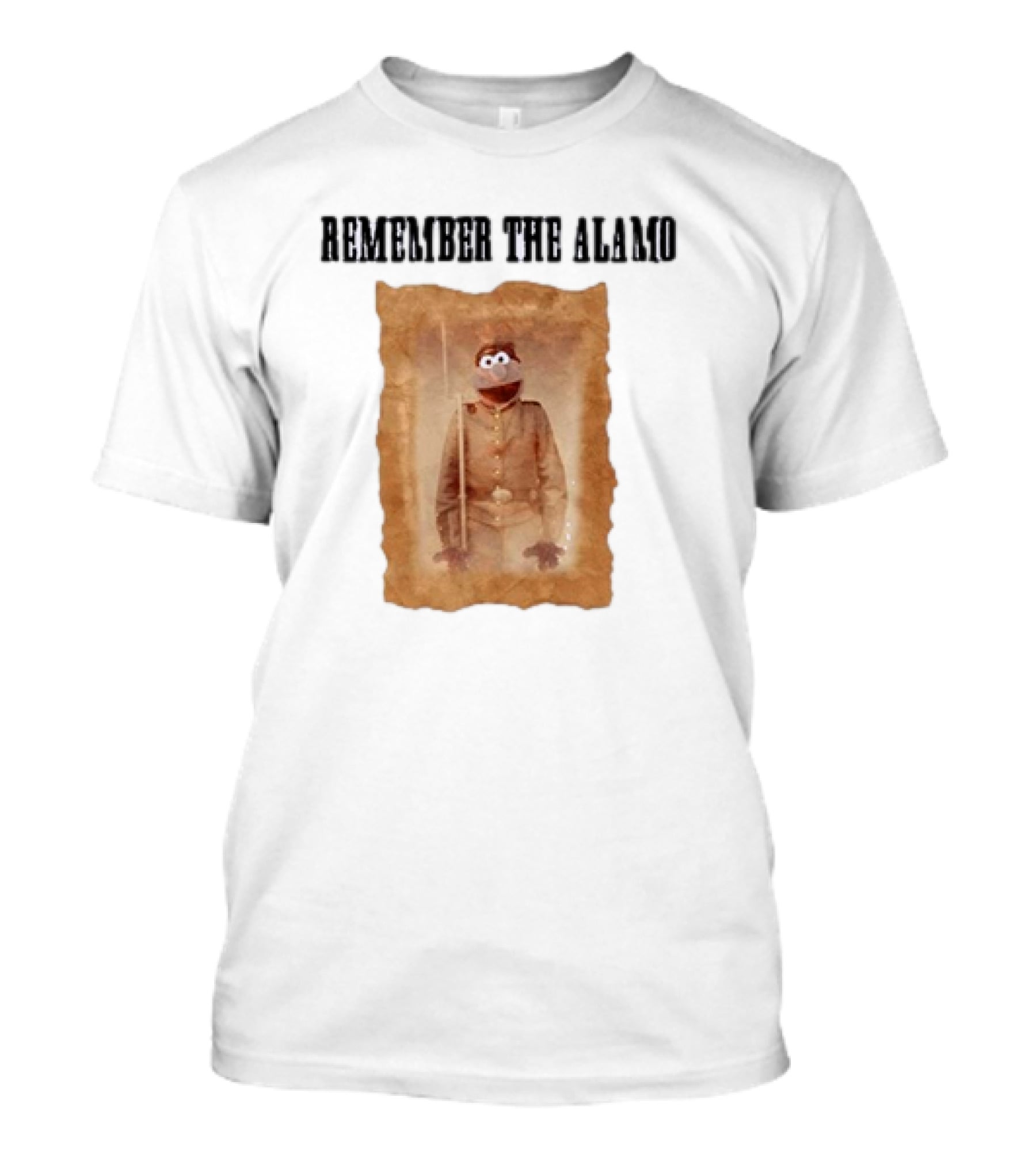 Remember The Alamo Funny Puppet T-Shirt