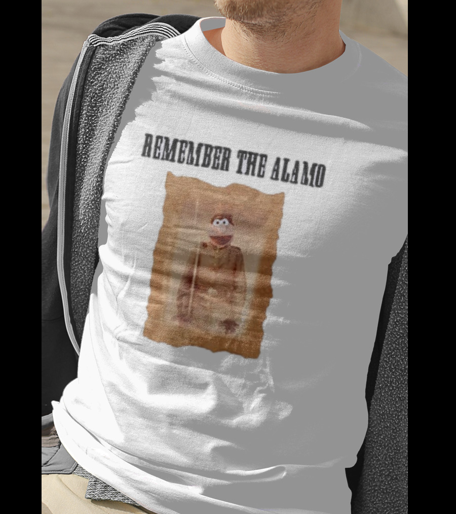 Remember The Alamo Funny Puppet T-Shirt