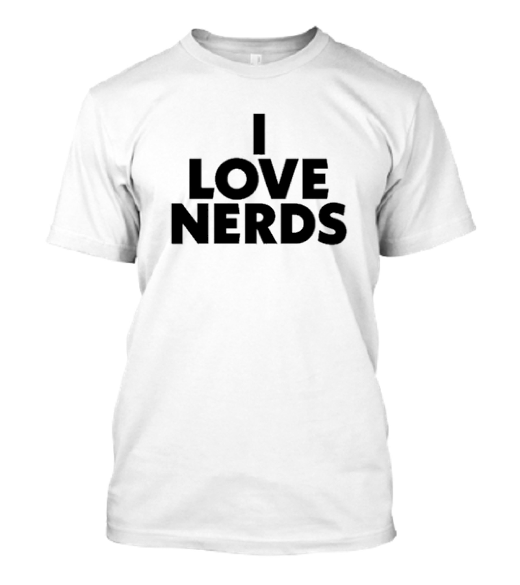 I Love Nerds Kim Kardashian Wearing T-Shirt