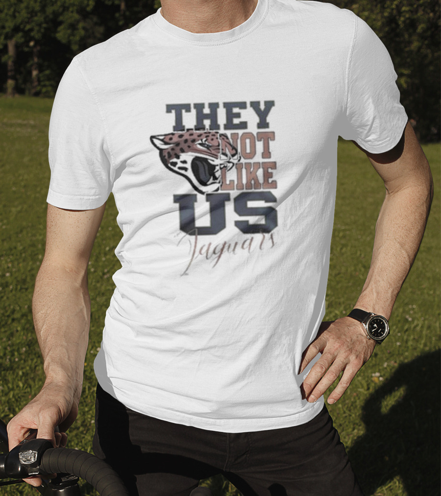 They Not Like Us Jaguars Jacksonville Jaguars T-Shirt